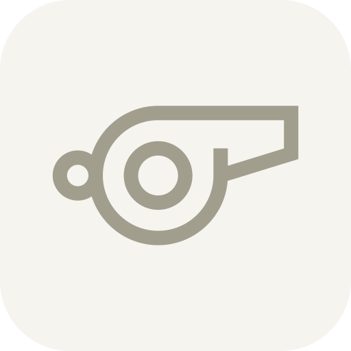 whistle Icon Whistle Blowing