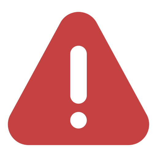 warning Icon Rot Achtung