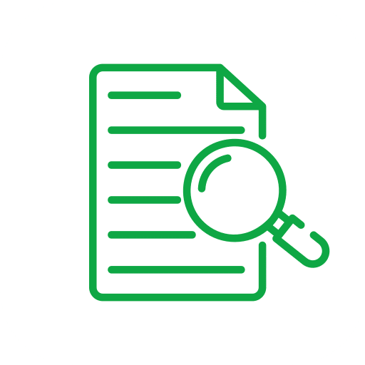 Icon Document untersuchen