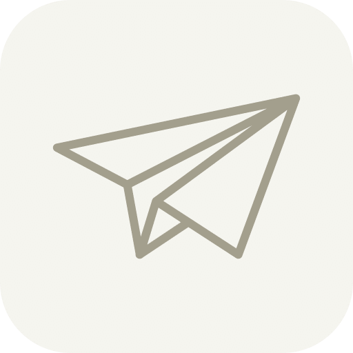 paper-plane Icon Papierflieger